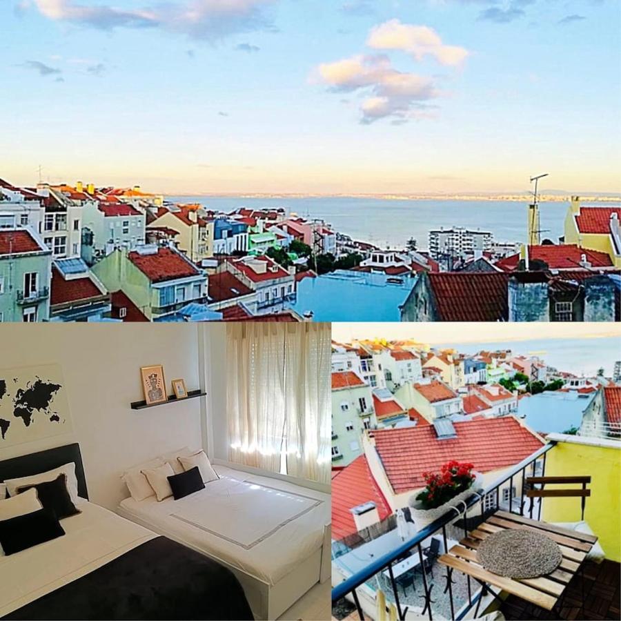 Comfortable Apartment With Balcony And Sea View In Lisbon 50 M² Экстерьер фото